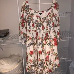 Torrid Floral Shoulder Dress